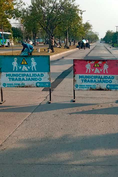 Arreglo general de grietas y baches – Formosa
