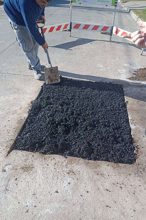 Colocación de producto, previo a ser aplanado – Lincoln